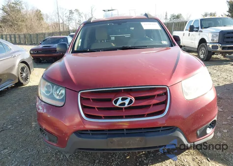 2010 Hyundai Santa Fe Gls from USA, damaged, VIN 5NMSGDAB7AH393184